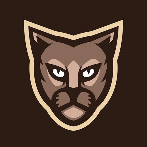 Premium Vector | Panther head mascot logo vector