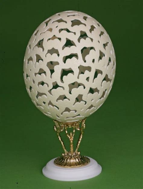 Ostrich Egg | EggArt | Egg art, Ostrich, Carved eggs