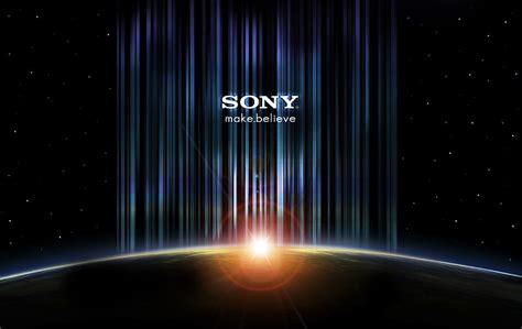 Sony: make believe, brand, world, japan, electronic, technology ...