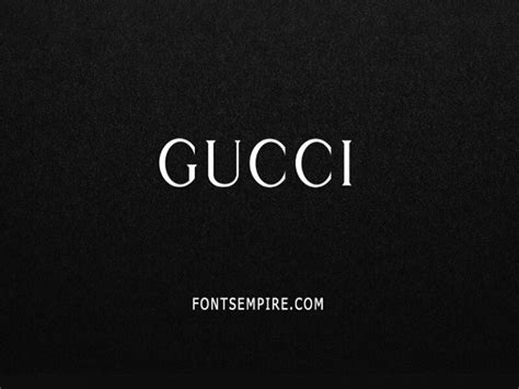 Gucci Font Free Download - Fonts Empire