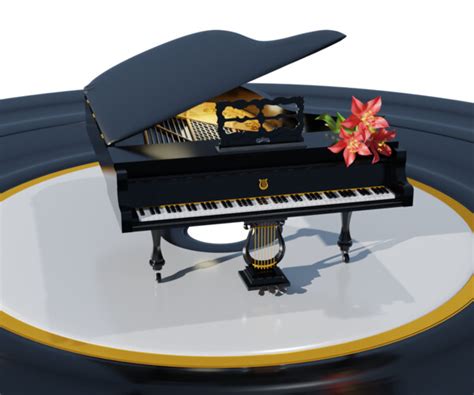 ArtStation - "Black Grand Piano" | Resources