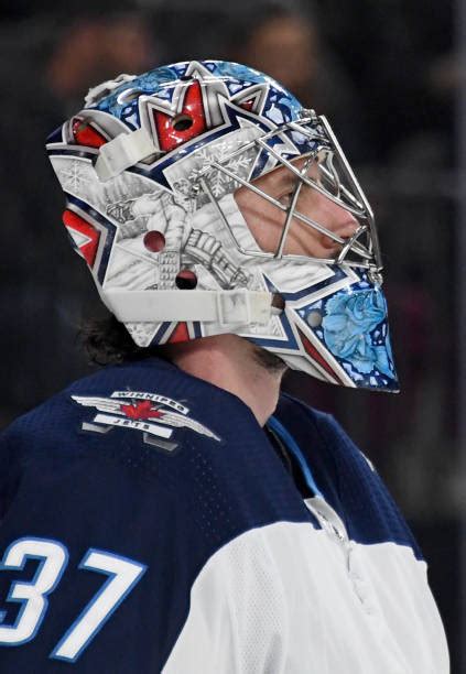 I Love Goalies!: Connor Hellebuyck 2018-19 Mask