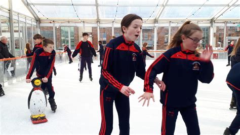 In Pictures: 1st year Mountrath CS students enjoy day of ice skating in Dundrum - Laois Today