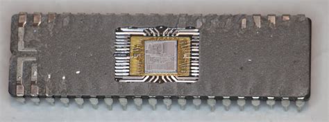 A look at the die of the 8086 processor