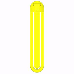 Free STL file PERSONALIZED T-LETTER BOOKMARK 🔖 ・3D print object to download・Cults