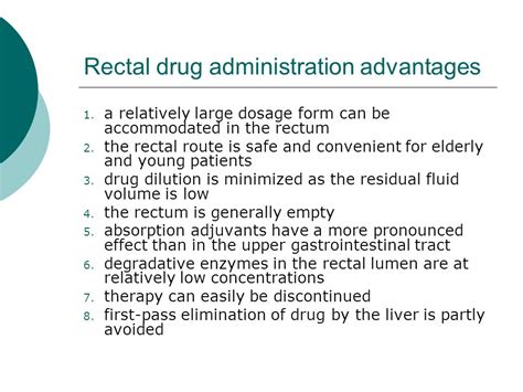 Enteral Route Oral, Sublingual, Rectal Type Of Drug, 46% OFF