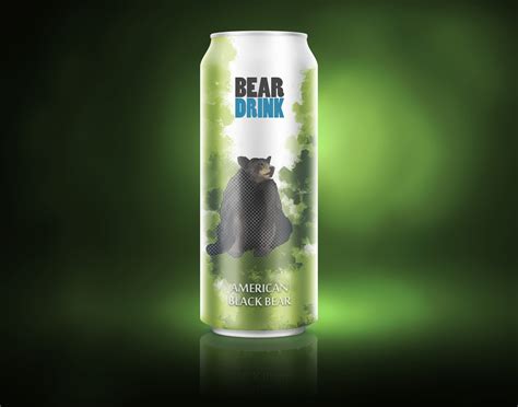 Bear Drink on Behance