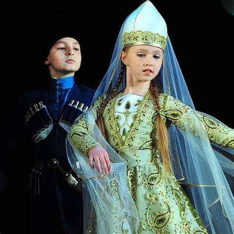 Dancing Circassians, traditional wear, embroidery, garment, ancient ...