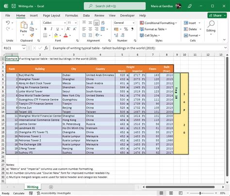 Write and save Excel spreadsheets in C# and VB.NET | GemBox.Spreadsheet Example