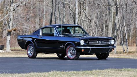 Raven Black 1965 Ford Mustang