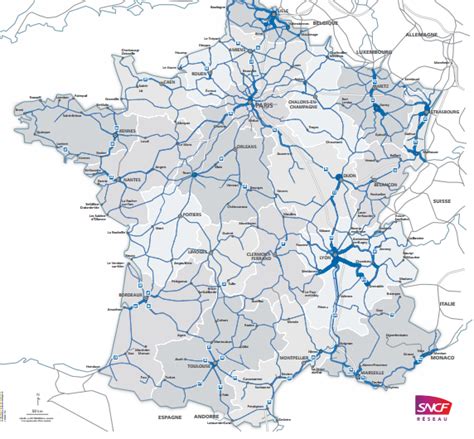 espacoluzdiamantina: 25 Meilleur Carte De France Ligne De Train