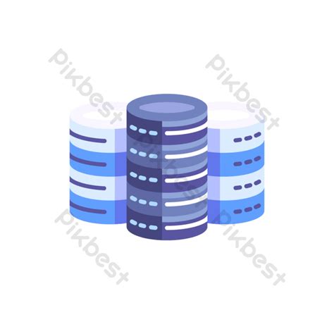 3d Render Of Database Database Server Icon PNG Images | PSD Free ...