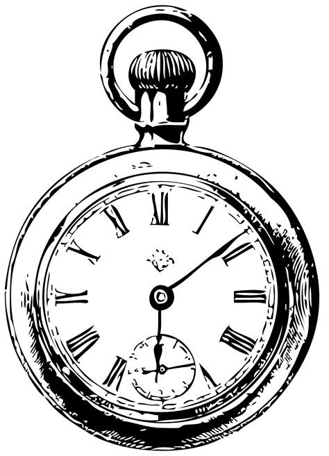 Reloj Antiguo Dibujo