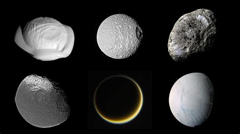 ESA Science & Technology: Saturn's moon zoo