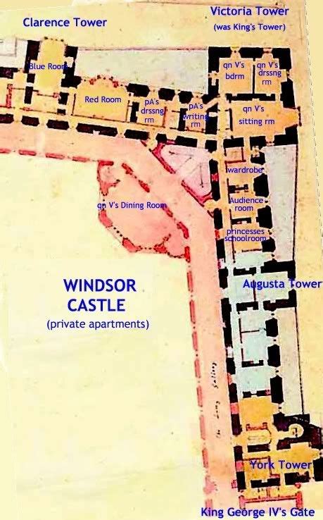 10+ royal lodge windsor floor plan Castle windsor map england royal castles plan floor ...