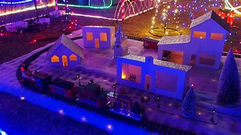 Christmas Outdoor Train Set - YouTube