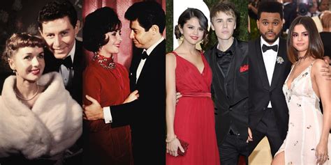 40 Celeb Love Triangles - Hollywood's Most Famous Love Triangles