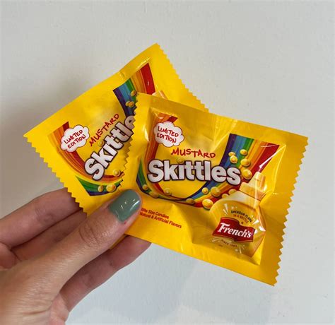 I Tried French's Mustard-Flavoured Skittles: Candy Review | POPSUGAR ...