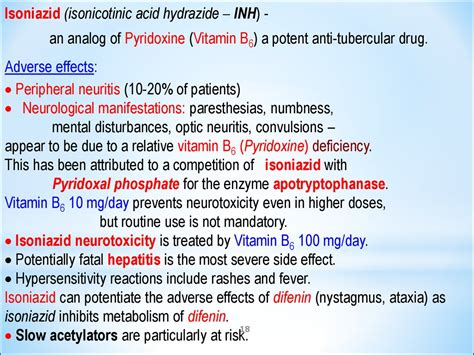 Isoniazid side effects | 🔥Isoniazid