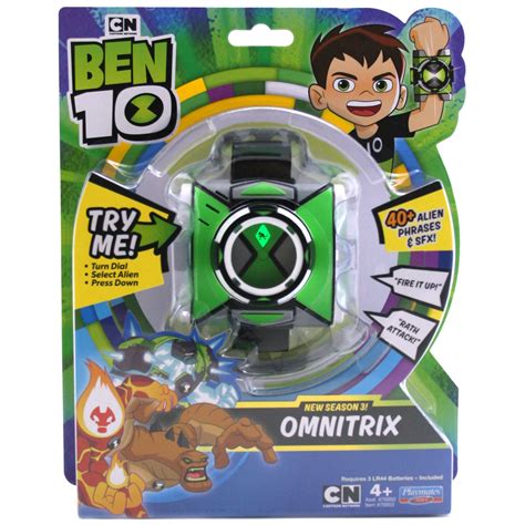 Cartoon Network Ben 10 Omnitrix Watch with Light & Sound (Season 3) - BEN04512 8056379070542 | eBay