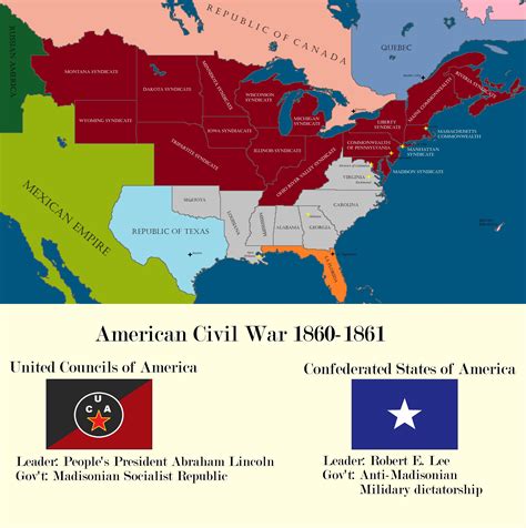 American Civil War (Greys v Reds) : r/AlternateHistory