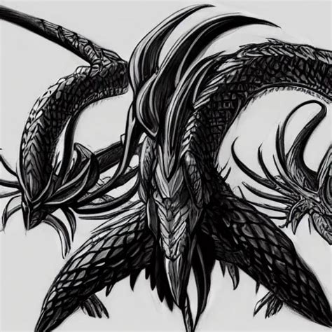 anime drawing of a hydra, 4 k concept art, artstation | Stable Diffusion