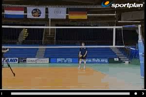 Smash 1 Techniques - Volleyball Drills, Volleyball | Sportplan