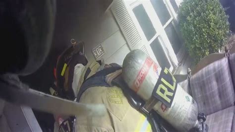 OKC Firefighter Helmet Cam Video Shows Dangers Of Racing Into Dark Smoke