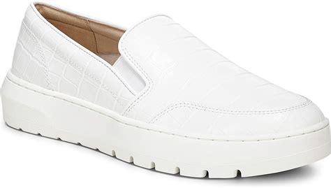 Vionic Women's Abyss Dinora Supportive Platform Slip-on Sneaker- Leather Shoes That Include ...