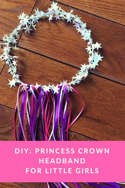 DIY: Princess Crown Headband for Little Girls | Princess diy, Princess ...