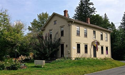 This is Susan B. Anthony's birthplace and childhood home. It's been converted into a museum that ...