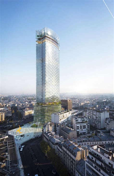 The Montparnasse tower in Paris is about to get renovated. It will look like this. : r/europe