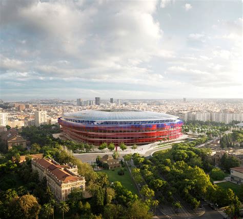 FCBarcelona Stadium - Nou Camp Nou - render images Phrame