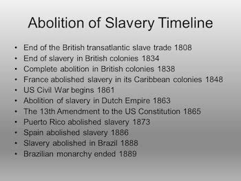 The British Empire Abolishes Slavery - African American Registry