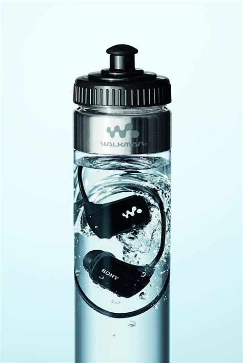 The Bottled Waterproof Walkman by Sony | Dieline - Design, Branding & Packaging Inspiration