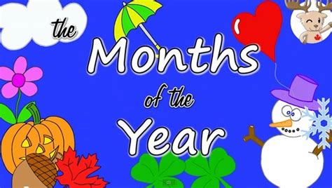 PRIMER CICLO: The months of the year