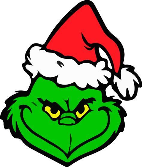 "Get Festive with Free Grinch Face SVG Files for Cricut"