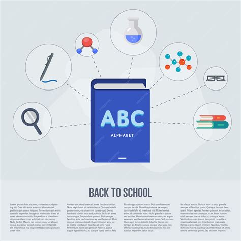 Premium Vector | Back to school infographics concept