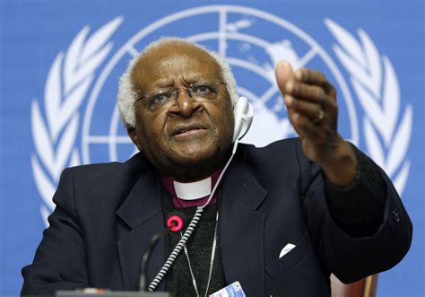 Desmond Tutu, arcebispo emérito sul-africano prêmio Nobel da paz em 1984