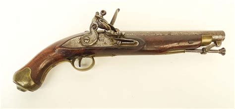 Sold Price: C. 1780 English Tower Flintlock Pistol - January 3, 0120 10 ...