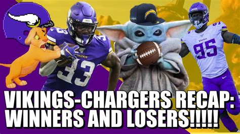 Vikings-Chargers Recap: Winners & Losers! - YouTube