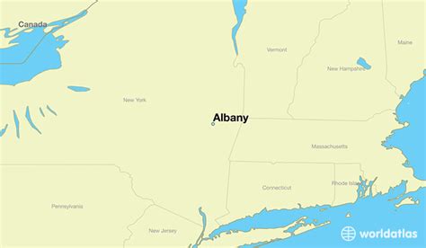 Map Of Albany Ny | Color 2018