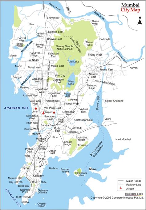 Mapas de Mumbai – Índia - MapasBlog