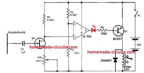 3 Easy Capacitive Proximity Sensor Circuits Explored – Homemade Circuit Projects