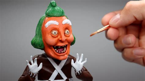 I Made a Creepy? Oompa Loompa - Polymer Clay Timelapse Tutorial - YouTube