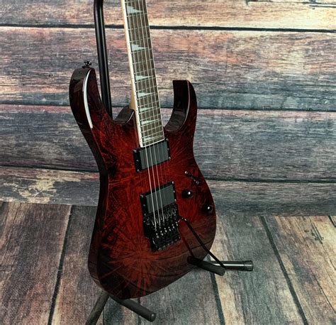 Used Ibanez RGR420EX Electric Guitar with Gig Bag - Red Arctic Frost