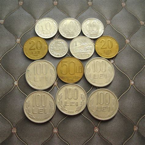 Romanian Coins Coins From Romania Coins for Collectors - Etsy