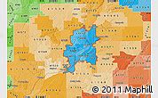 Maps of Illinois ZIP codes starting with 616
