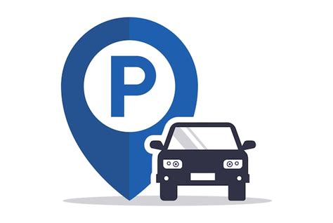 Premium Vector | Parking space icon where you can park your car. Flat ...