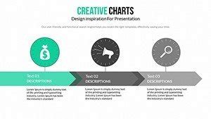 Creative Light Coloured PowerPoint Charts